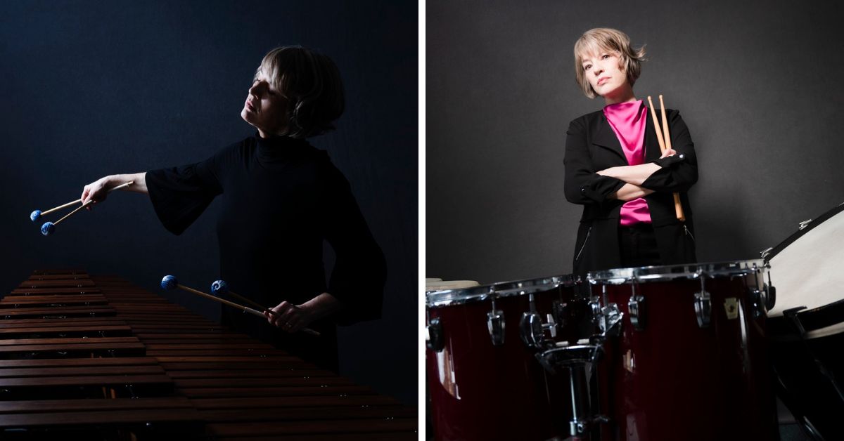 Canadian percussionist Beverley Johnston (Photo courtesy of the artist)