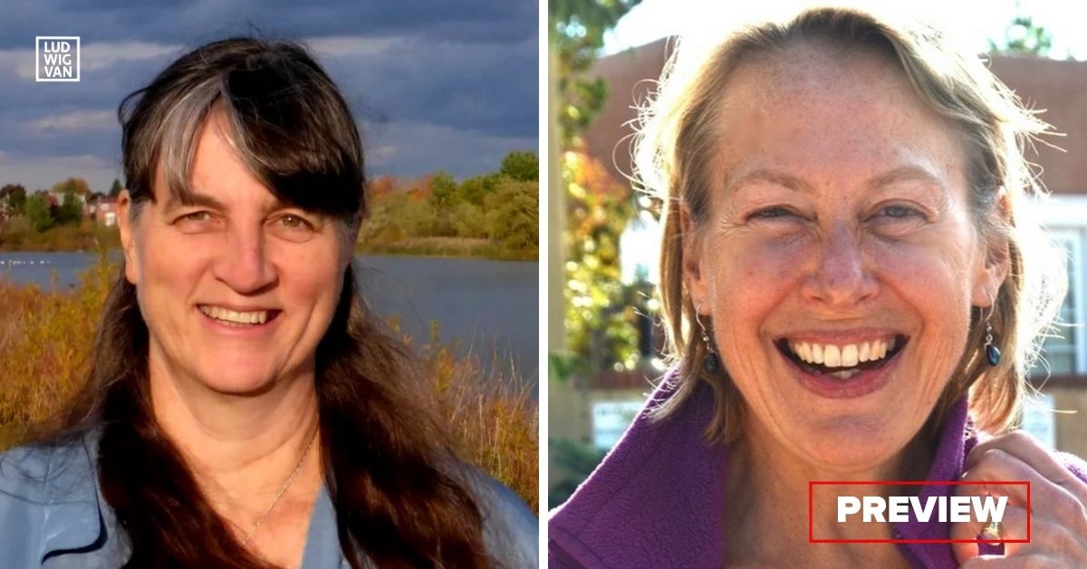 L: Composer Jana Skarecky; R: Poet Kate Marshall Flaherty (Photos courtesy of the artists)