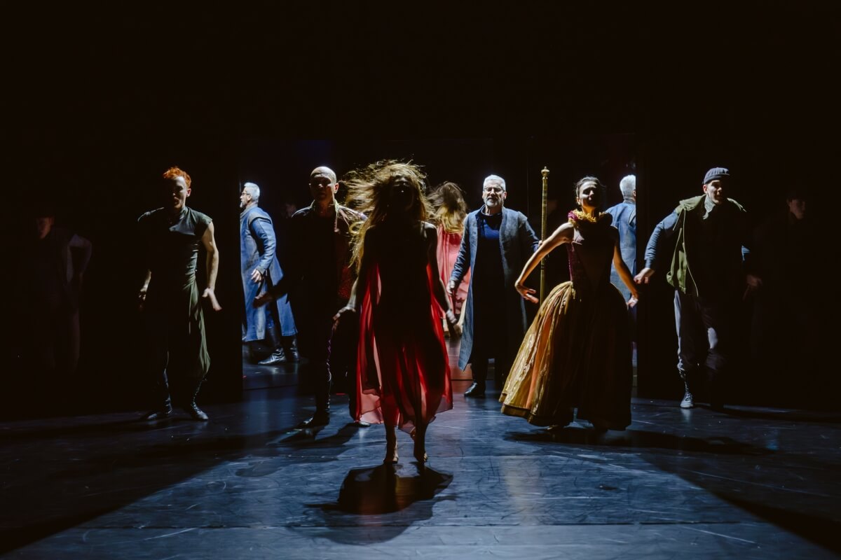 The Cast of The Tragedy Of Hamlet: Prince Of Denmark (Photo: Stéphane Bourgeois)