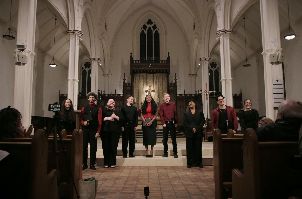 Silver Thread chamber choral ensemble (Photo: Kiley Venables)