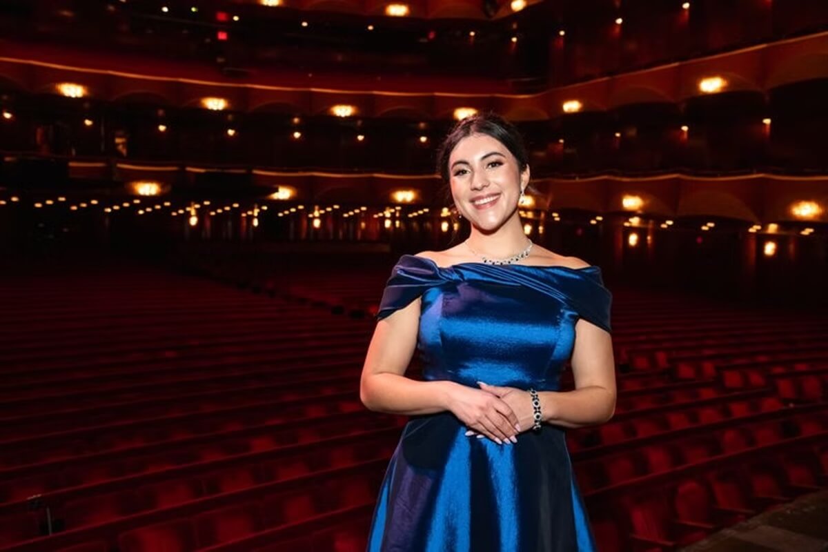Gabrielle Turgeon, National Grand Finalist at the Metropolitan Opera Laffont Competition (New York, March 2026) (Photo courtesy of the artist)