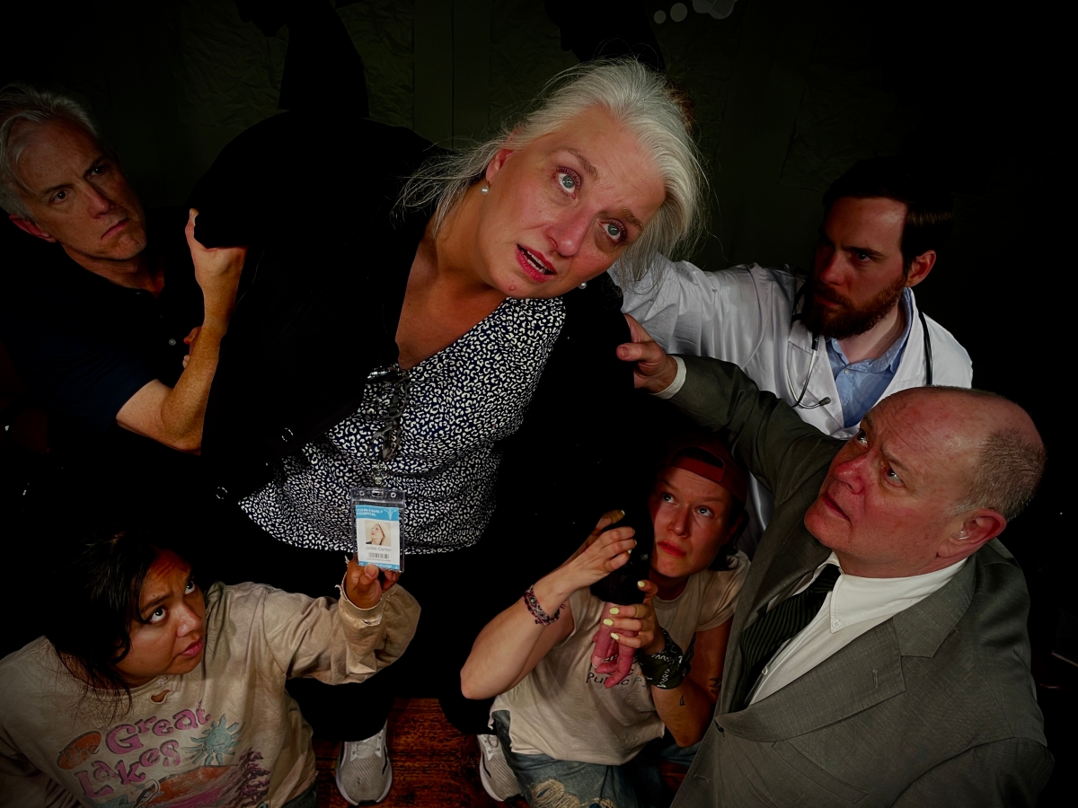 The cast of George F. Walker’s play World On Fire (Courtesy of World On Fire Theatre Collective)