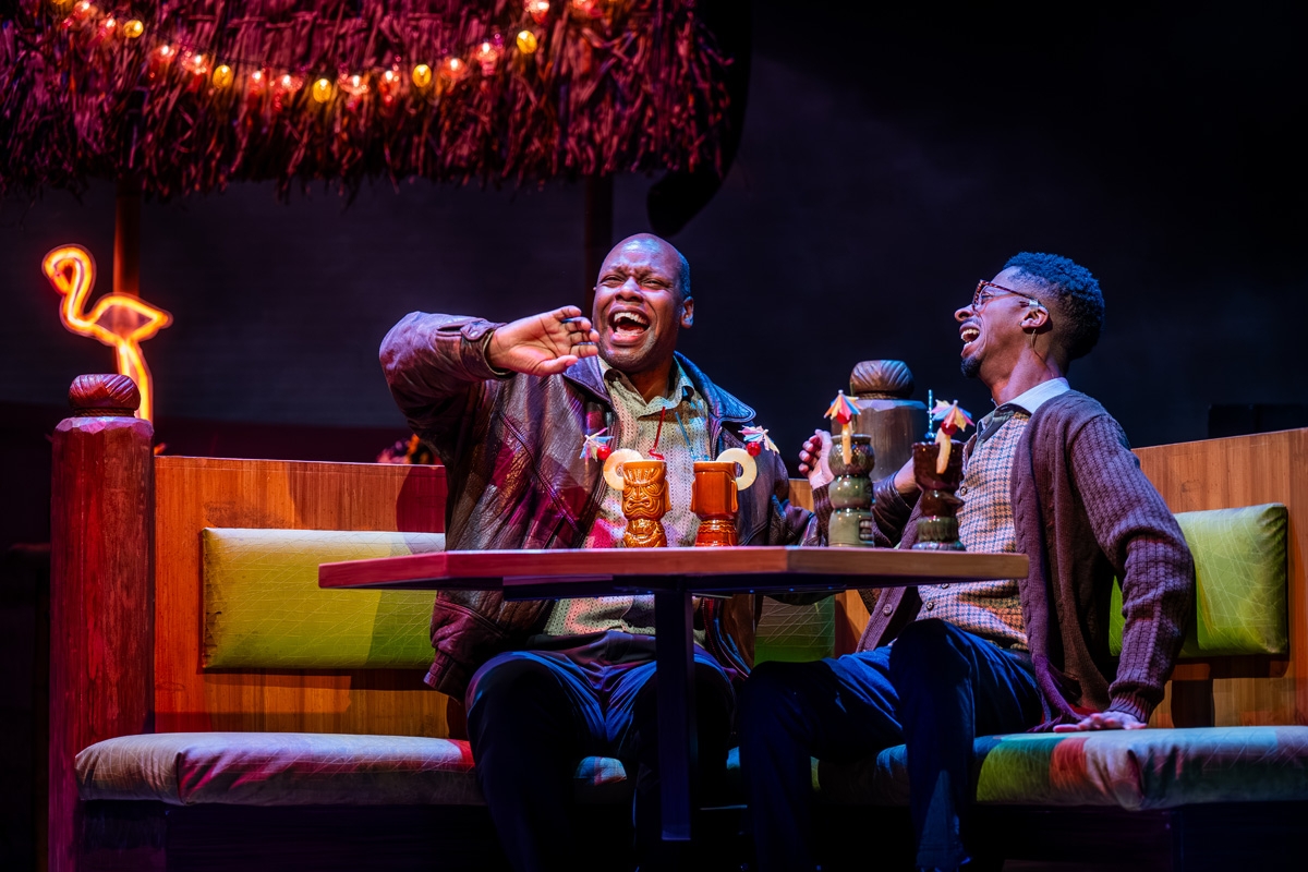 Peter Bailey (L) and Durae McFarlane (R) in Primary Trust (Photo: Dahlia Katz)