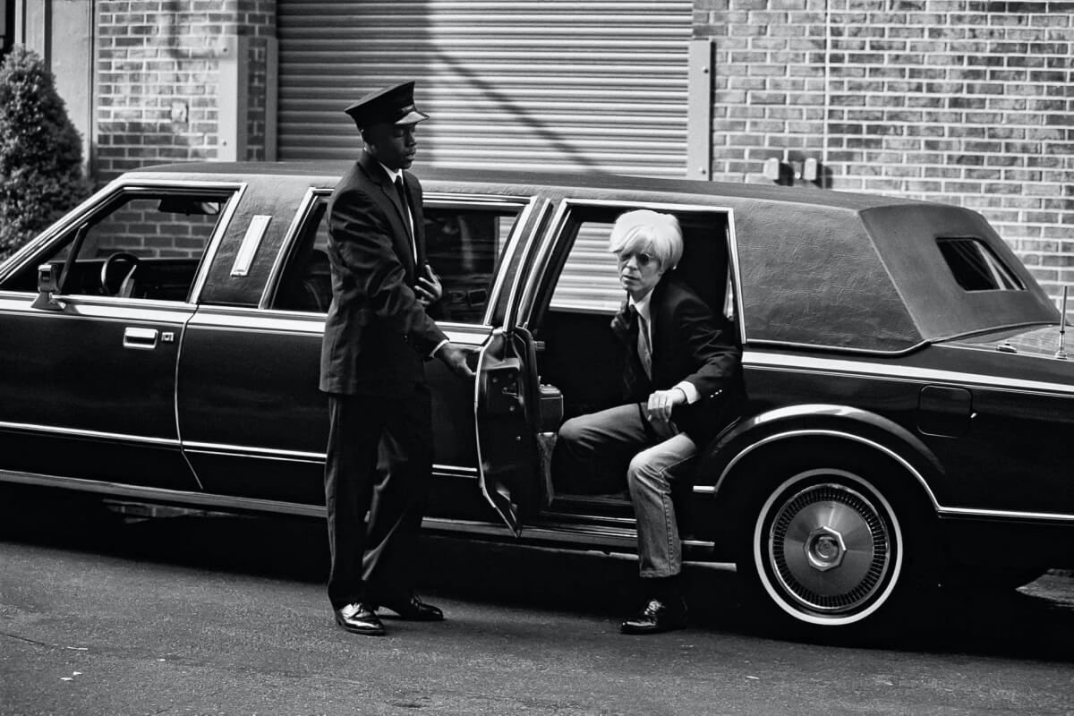 David Bowie as Andy Warhol (Photo: Lynn Goldsmith)