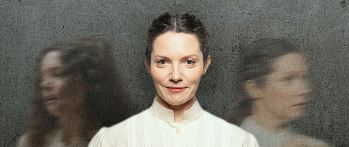 10 Days in a Madhouse creative featuring soprano Mireille Asselin (Photo: © Dahlia Katz)