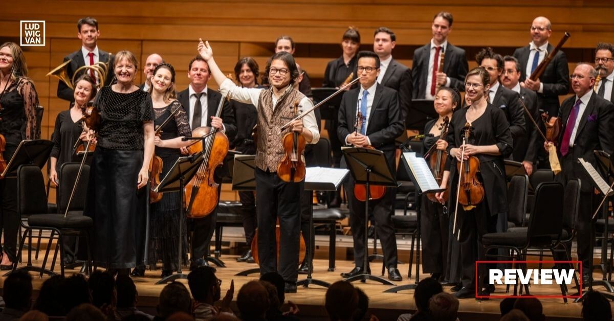 Conductor & Violinist Shunske Sato with Tafelmusik Baroque Orchestra at Koerner Hall (Photo: Dahlia Katz)