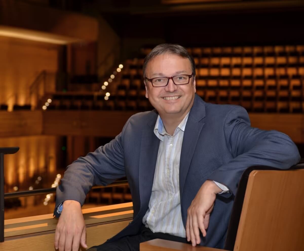 Mervon Mehta, Executive Director, Performing Arts at The Royal Conservatory’s Koerner Hall 2009 to 2026 (Photo courtesy of RCM)