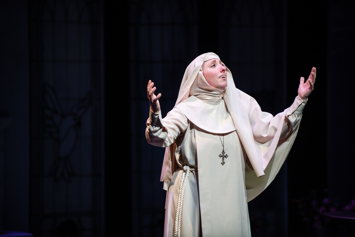 From Opera 5’s production of Puccini’s Suor Angelica Suor Angelica: Rachel Krehm (Photo: Emily Ding Photography)