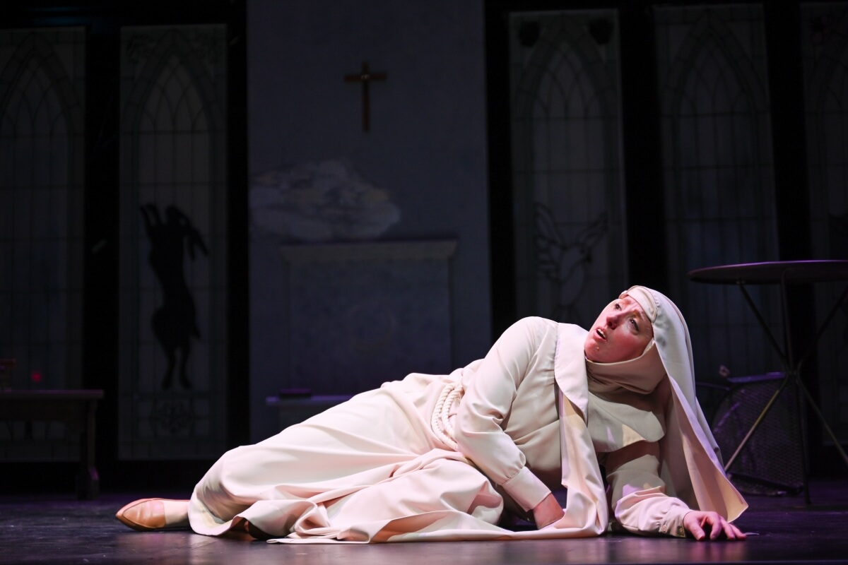 From Opera 5’s production of Puccini’s Suor Angelica Suor Angelica: Rachel Krehm (Photo: Emily Ding Photography)