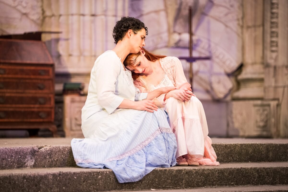 Laura Del Papa & Hilary Scott in Guild Festival Theatre’s Brontë: The World Without (Photo courtesy of Guild Festival Theatre)