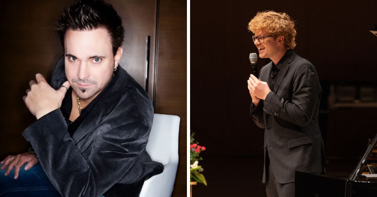 Pianists Chris Andrew and Carter Johnson (Photo courtesy of the artists)