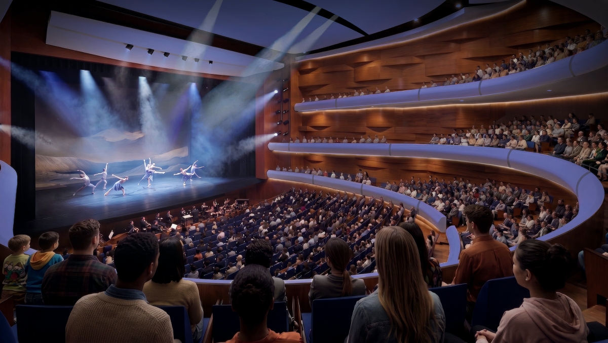 The Vancouver Cultural Precinct, interior design (Rendering by Diamond Schmitt Architects)