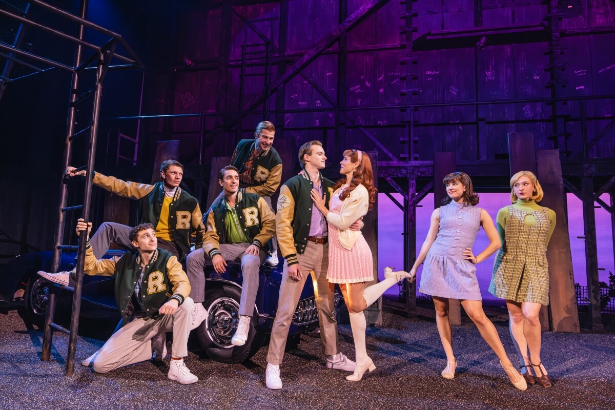 The Outsiders musical theatre North American Tour Company (Photo: Matthew Murphy)