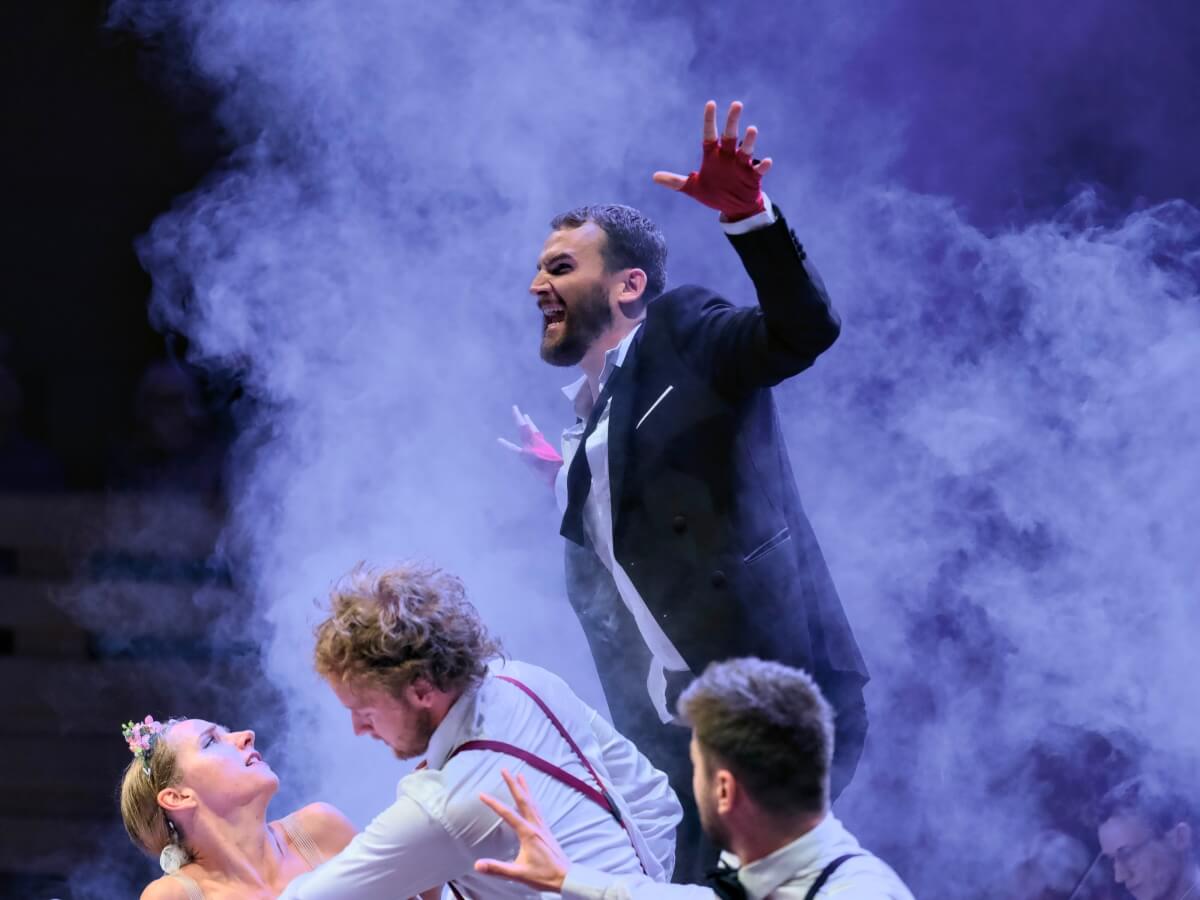 Baroque opera specialists Les Arts Florissants open Toronto Summer Music on July 9, 2026; Olivier Bergeron as Discord (Photo: Lucky Tang)