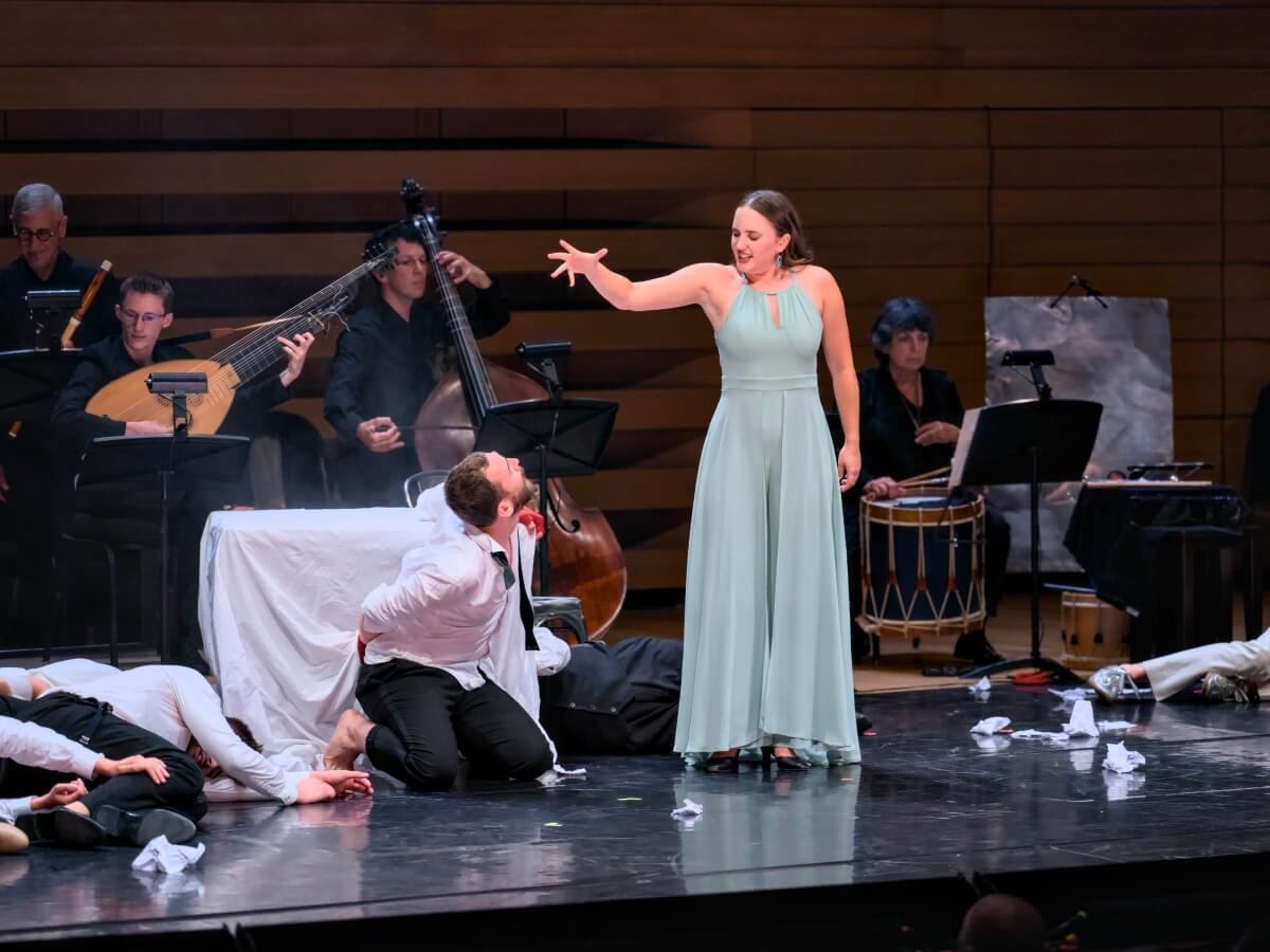 Les Arts Florissants open Toronto Summer Music on July 9, 2026; Josipa Bilić as La Paix, centre (Photo: Lucky Tang)